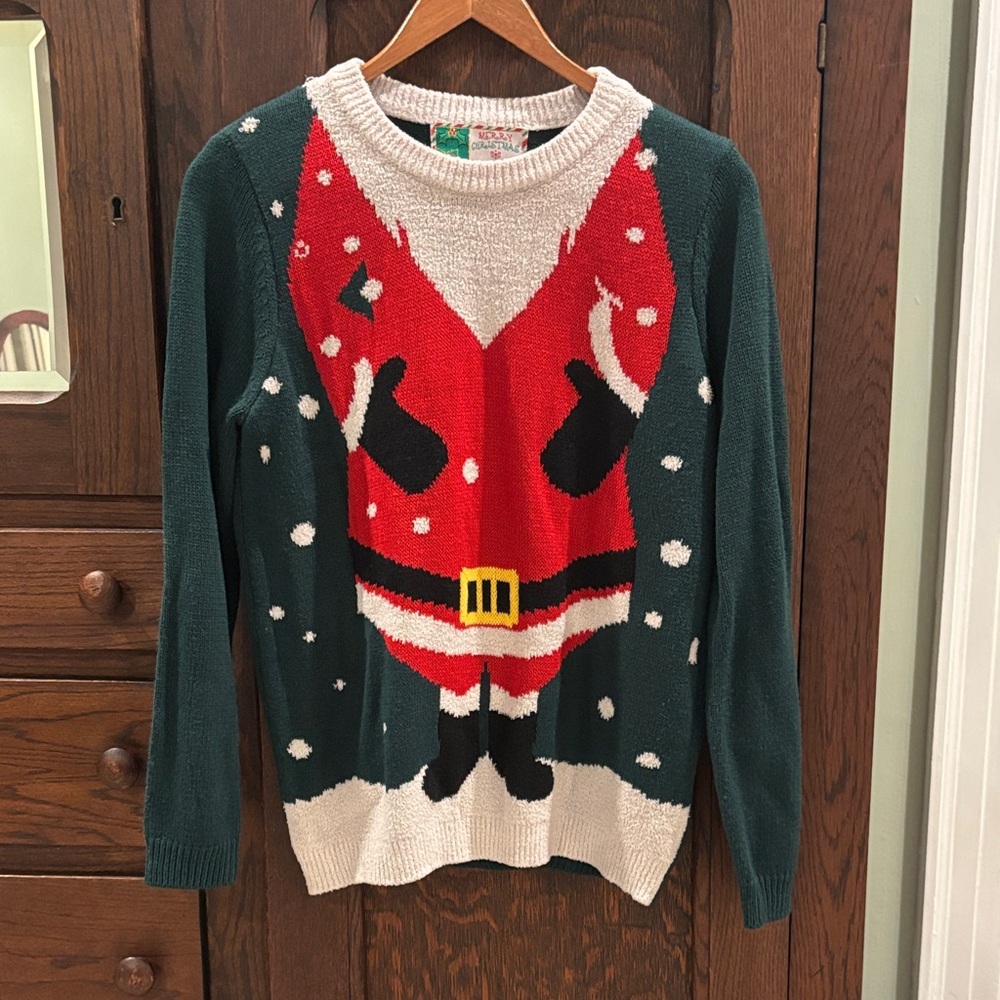 Festive Santa Sweater